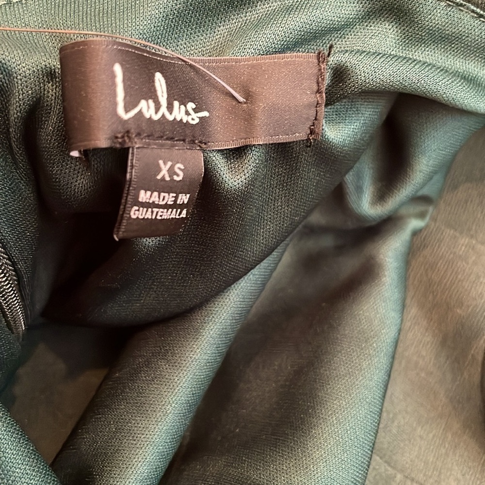 Lulus Forest Green Backless Skater Dress - Picture 5 of 10